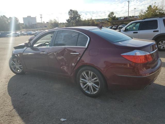 KMHGC4DE8BU122258 - 2011 HYUNDAI GENESIS 3.8L BURGUNDY photo 2