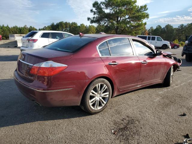 KMHGC4DE8BU122258 - 2011 HYUNDAI GENESIS 3.8L BURGUNDY photo 3