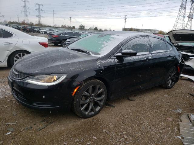 1C3CCCBB1FN548755 - 2015 CHRYSLER 200 S BLACK photo 1