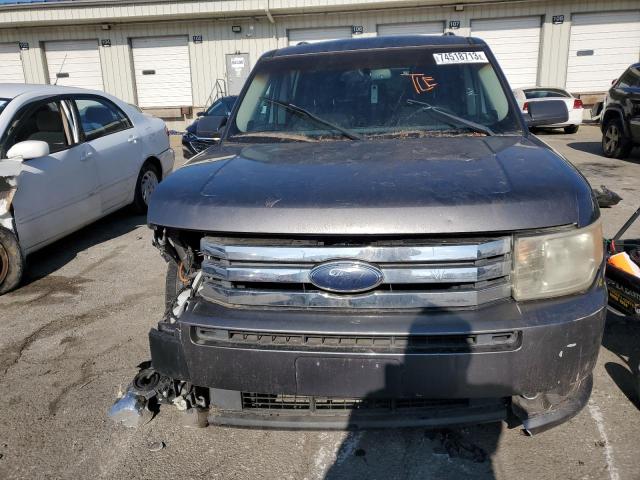 2FMGK5BC2ABB18267 - 2010 FORD FLEX SE GRAY photo 5