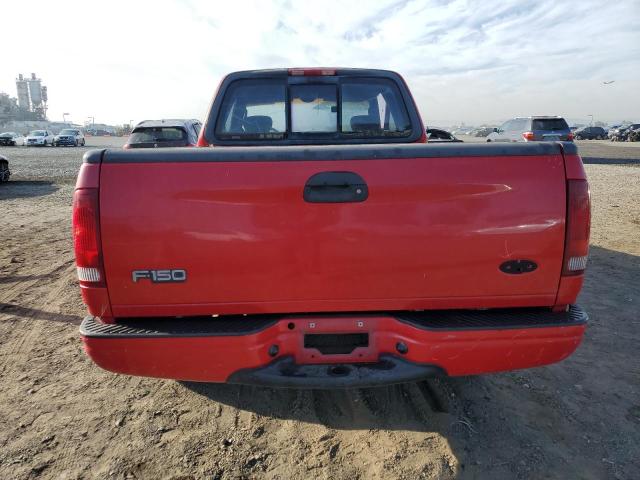 1FTRX17262NB31665 - 2002 FORD F150 RED photo 6