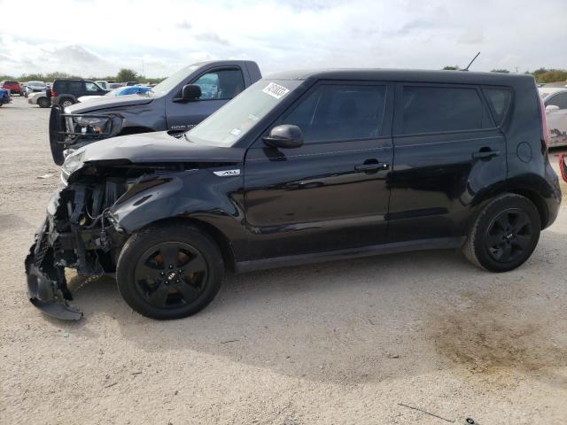 KNDJN2A21J7590770 - 2018 KIA SOUL BLACK photo 1