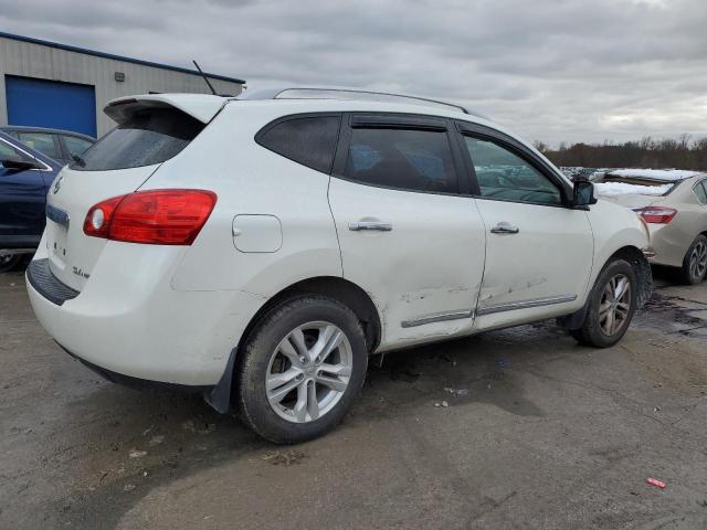 JN8AS5MV4CW414034 - 2012 NISSAN ROGUE S WHITE photo 3