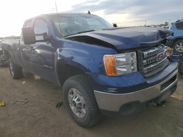 1GT220CG4DZ345612 - 2013 GMC SIERRA K2500 SLE BLUE photo 4