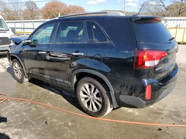 5XYKU4A78EG474442 - 2014 KIA SORENTO EX BLACK photo 2