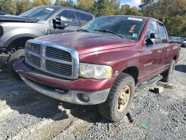 3D7KA28C73G811820 - 2003 DODGE RAM 2500 ST BURGUNDY photo 1