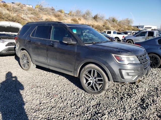 1FM5K8GT5HGA27742 - 2017 FORD EXPLORER SPORT GRAY photo 4