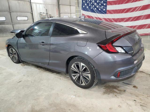 2HGFC3B34HH354459 - 2017 HONDA CIVIC EX GRAY photo 2