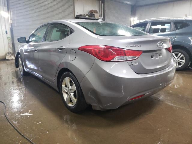 KMHDH4AEXBU123291 - 2011 HYUNDAI ELANTRA GLS SILVER photo 2