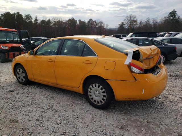 4T4BF3EK7BR190413 - 2011 TOYOTA CAMRY BASE YELLOW photo 2