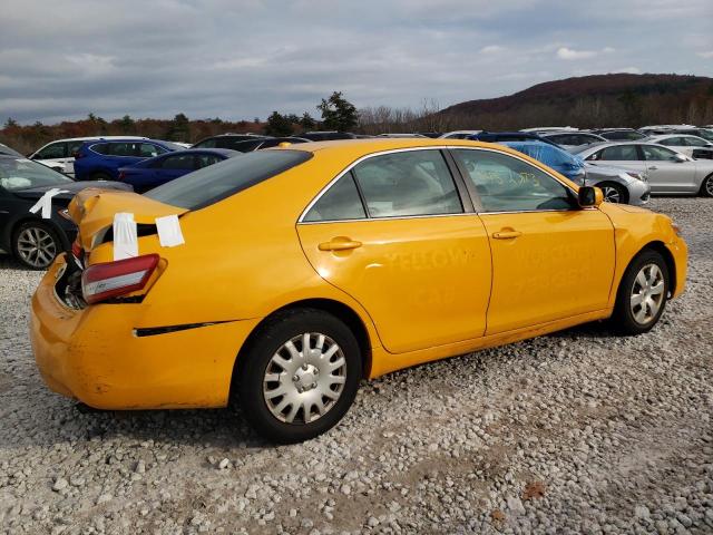 4T4BF3EK7BR190413 - 2011 TOYOTA CAMRY BASE YELLOW photo 3