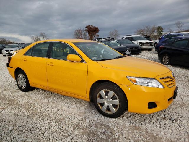 4T4BF3EK7BR190413 - 2011 TOYOTA CAMRY BASE YELLOW photo 4