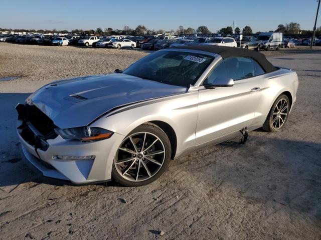1FATP8UH7K5159729 - 2019 FORD MUSTANG SILVER photo 1