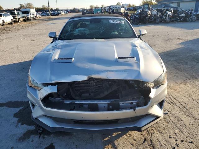 1FATP8UH7K5159729 - 2019 FORD MUSTANG SILVER photo 5