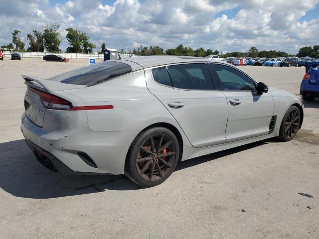 KNAE55LC6N6103094 - 2022 KIA STINGER GT2 GRAY photo 3