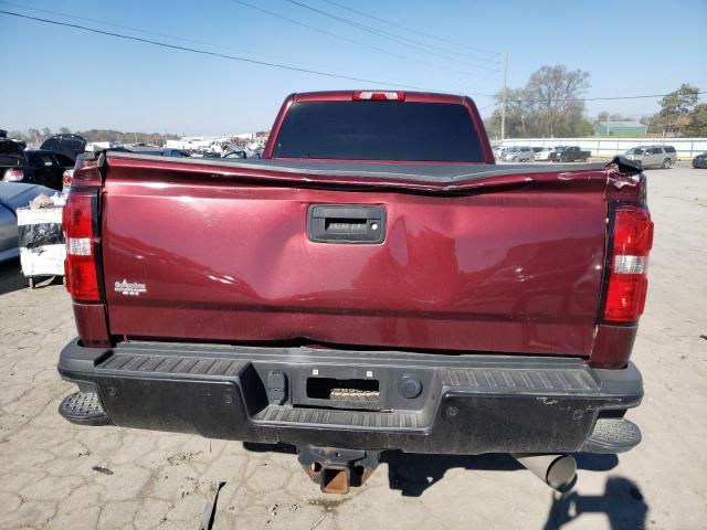 1GT12TE80GF271808 - 2016 GMC SIERRA K2500 SLT BURGUNDY photo 6