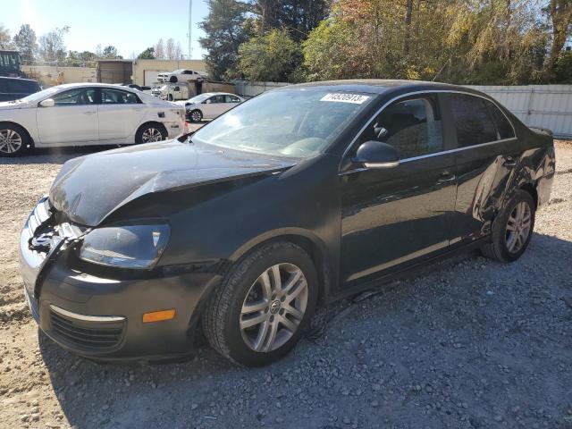 3VWEG71K07M159096 - 2007 VOLKSWAGEN JETTA WOLFSBURG BLACK photo 1