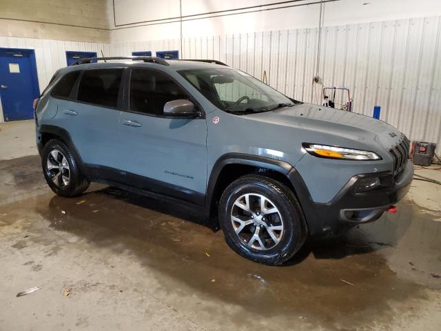 1C4PJMBBXFW746740 - 2015 JEEP CHEROKEE TRAILHAWK ნაცრისფერი ფოტო 4