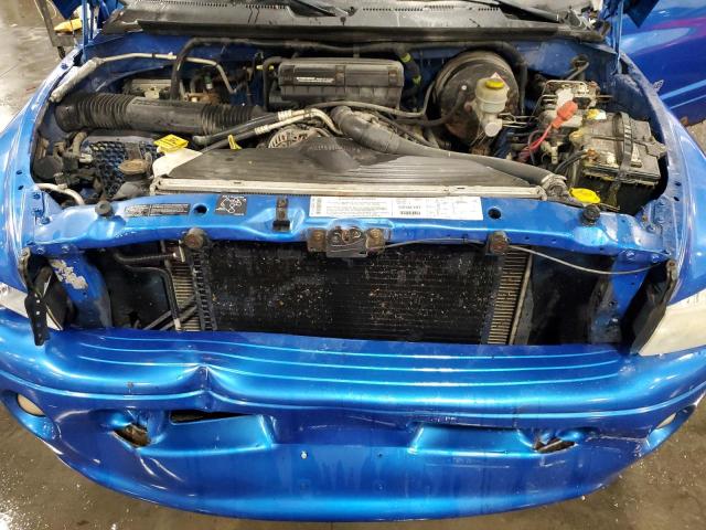 3B7HF13Z11G171774 - 2001 DODGE RAM 1500 BLUE photo 11