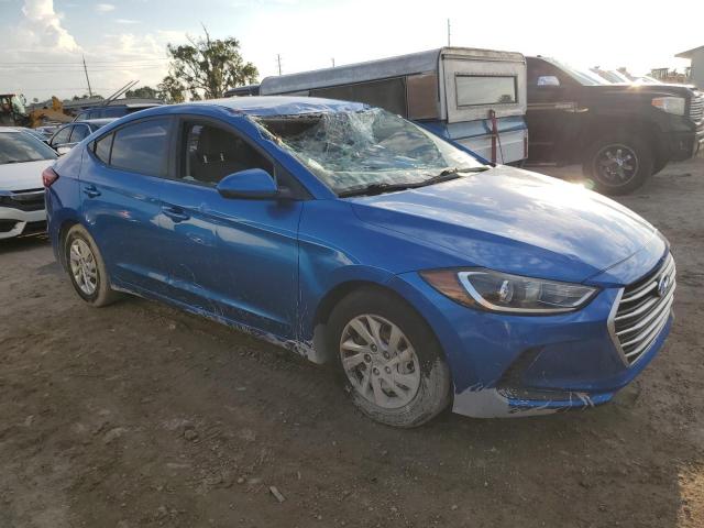 5NPD74LF6HH210766 - 2017 HYUNDAI ELANTRA SE BLUE photo 4