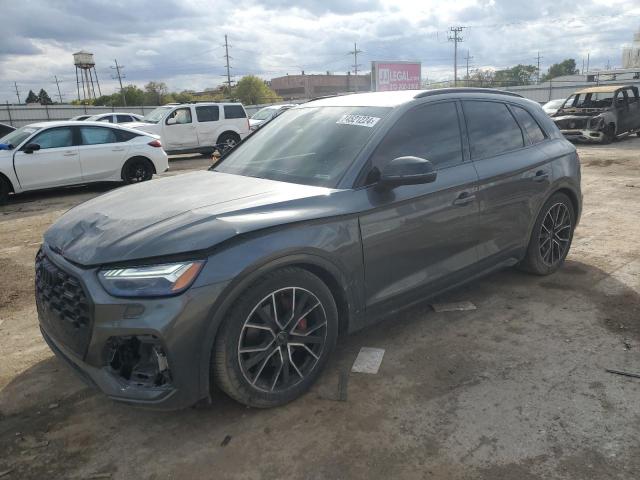 WA1C4AFYXM2019373 - 2021 AUDI SQ5 PRESTIGE GRAY photo 1