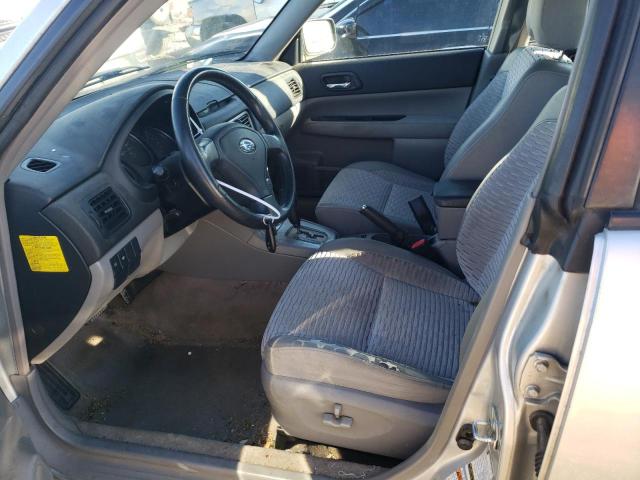 JF1SG65675H748098 - 2005 SUBARU FORESTER 2.5XS Серебристый фото 7