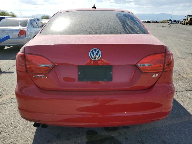 3VWD07AJ8EM372026 - 2014 VOLKSWAGEN JETTA SE RED photo 6