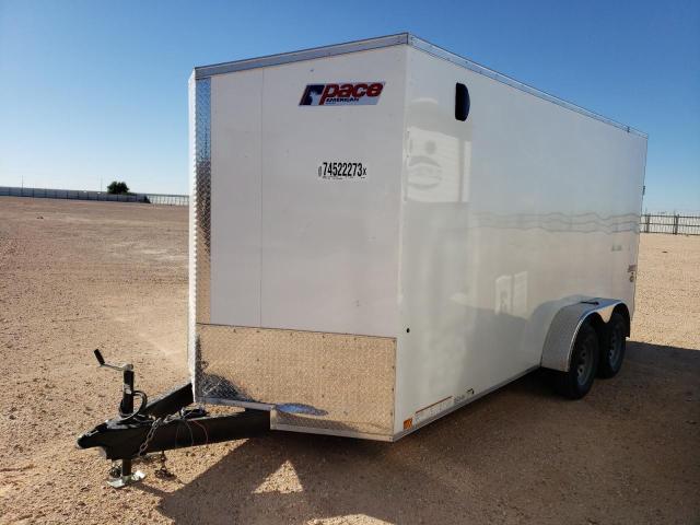 5JWPE1622PX014203 - 2023 PACE TRAILER WHITE photo 2