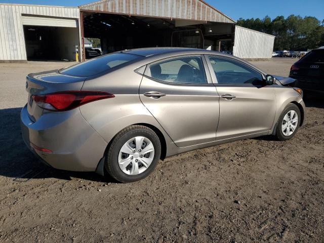 5NPDH4AE1GH794659 - 2016 HYUNDAI ELANTRA SE GRAY photo 3