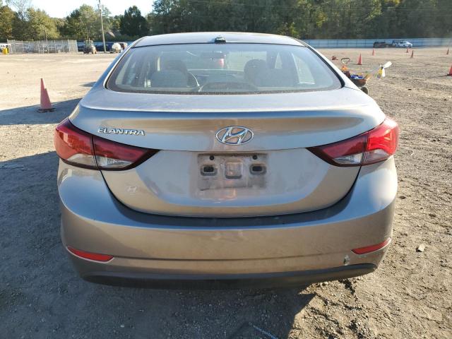 5NPDH4AE1GH794659 - 2016 HYUNDAI ELANTRA SE GRAY photo 6