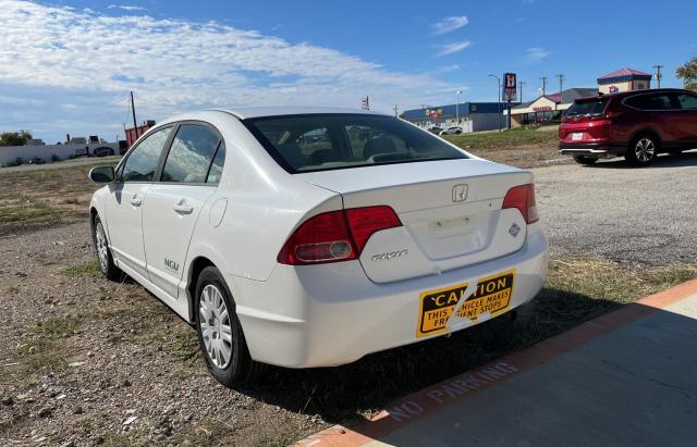 1HGFA46528L000840 - 2008 HONDA CIVIC GX WHITE photo 3