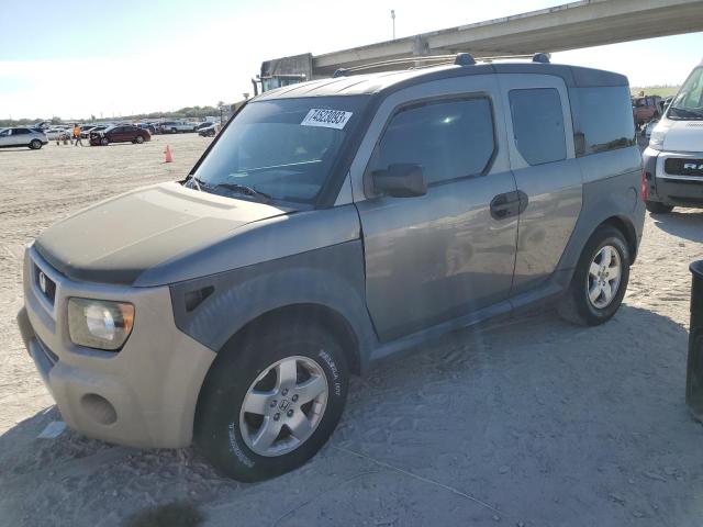 5J6YH28685L016043 - 2005 HONDA ELEMENT EX GRAY photo 1