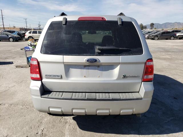 1FMCU49389KA16062 - 2009 FORD ESCAPE HYBRID GRAY photo 6