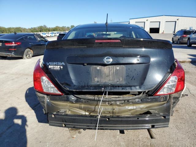 3N1CN7AP7KL822032 - 2019 NISSAN VERSA S BLACK photo 6