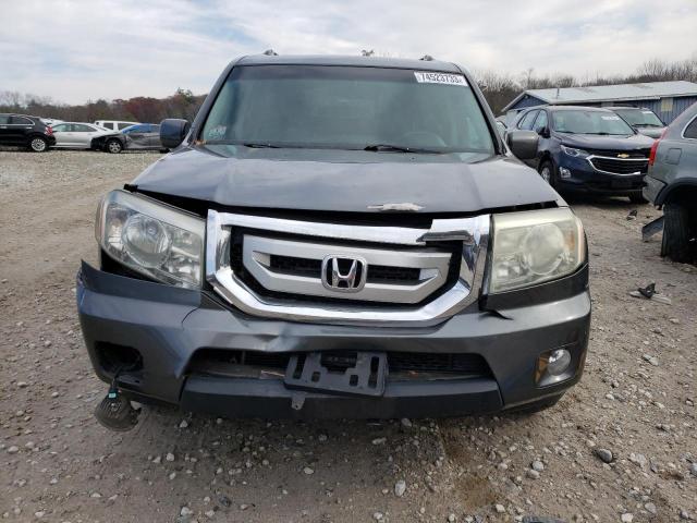 5FNYF4H5XBB047310 - 2011 HONDA PILOT EXL GRAY photo 5