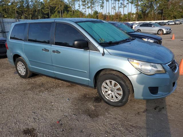 2V8HW44109R544078 - 2009 VOLKSWAGEN ROUTAN S BLUE photo 4