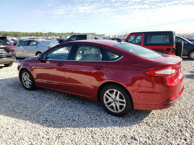 3FA6P0HDXER240988 - 2014 FORD FUSION SE RED photo 2