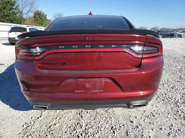 2C3CDXJG3KH550530 - 2019 DODGE CHARGER SXT BURGUNDY photo 6