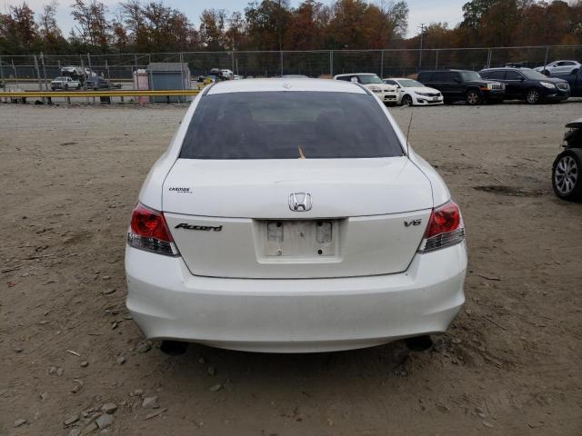 5KBCP3F83AB012994 - 2010 HONDA ACCORD EXL WHITE photo 6