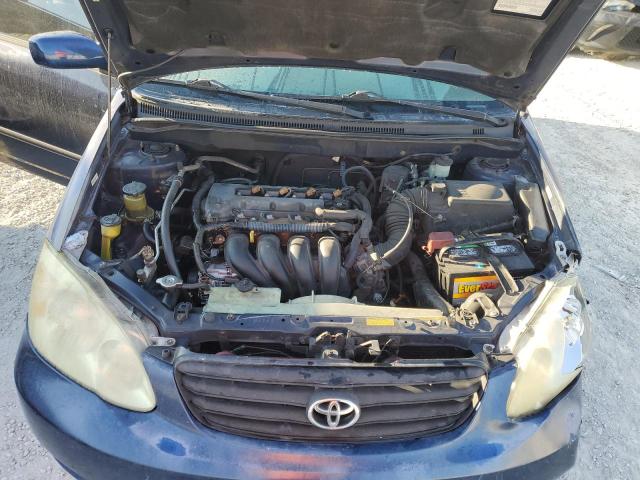 1NXBR32E03Z047742 - 2003 TOYOTA COROLLA CE BLUE photo 11