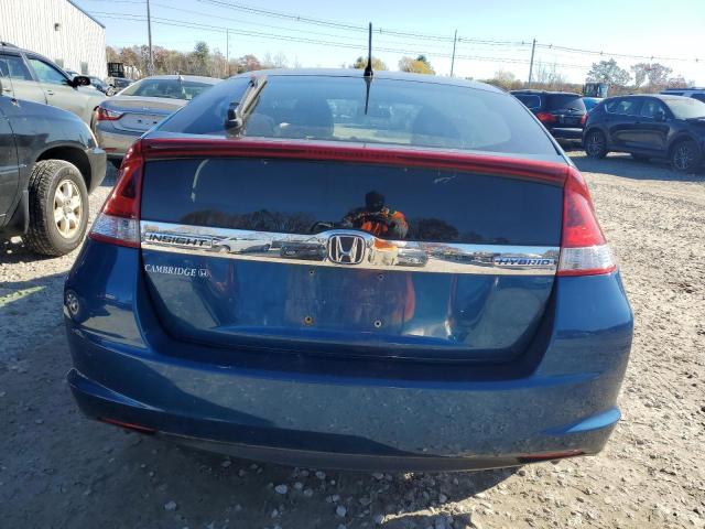 JHMZE2H78ES002286 - 2014 HONDA INSIGHT EX BLUE photo 6