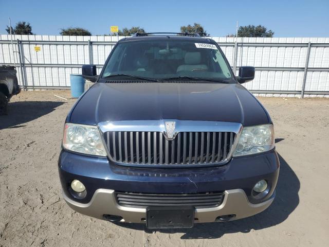 5LMFU27R34LJ00573 - 2004 LINCOLN NAVIGATOR BLUE photo 5