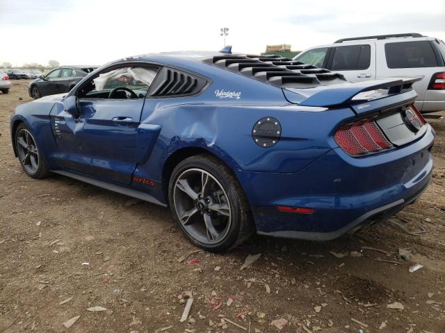 1FA6P8CF9N5109318 - 2022 FORD MUSTANG GT BLUE photo 2