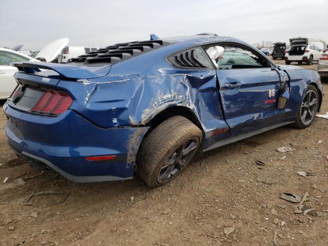 1FA6P8CF9N5109318 - 2022 FORD MUSTANG GT BLUE photo 3