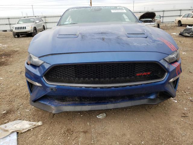 1FA6P8CF9N5109318 - 2022 FORD MUSTANG GT BLUE photo 5