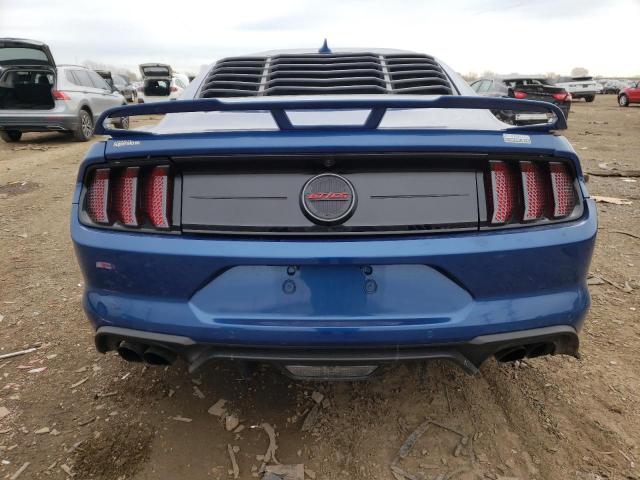1FA6P8CF9N5109318 - 2022 FORD MUSTANG GT BLUE photo 6