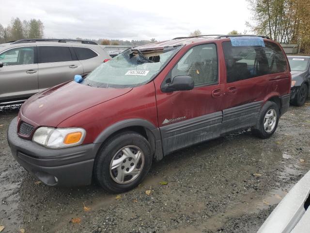 1GMDU23E41D207747 - 2001 PONTIAC MONTANA ECONOMY BURGUNDY photo 1