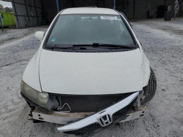 19XFA1F65AE064973 - 2010 HONDA CIVIC LX-S WHITE photo 5