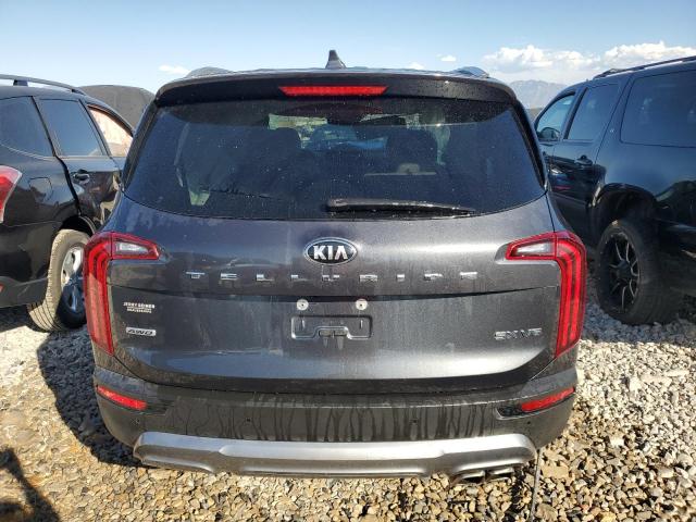 5XYP5DHC0MG123996 - 2021 KIA TELLURIDE SX GRAY photo 6