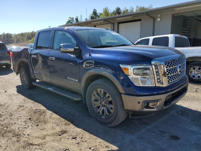 1N6AA1E51HN531893 - 2017 NISSAN TITAN SV BLUE photo 4